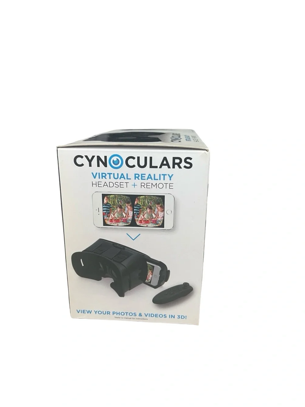 Cynoculars Virtual Reality Headset + Remote - Black